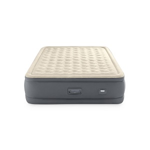 Intex Premaire II Elevated Queen Air Mattress with Fiber-Tech and Electric Pump