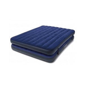 Queen Air Bed Mattress Inflatable Mattresses 2 in 1 Airbed Blow Up Portable Beds
